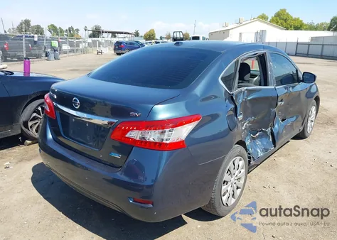 2014 Nissan Sentra Sv z USA, uszkodzony, nr VIN 3N1AB7AP7EY219699